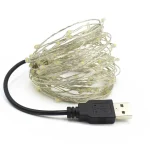 ريسه سيمي مفتولي USB (5M) ابي