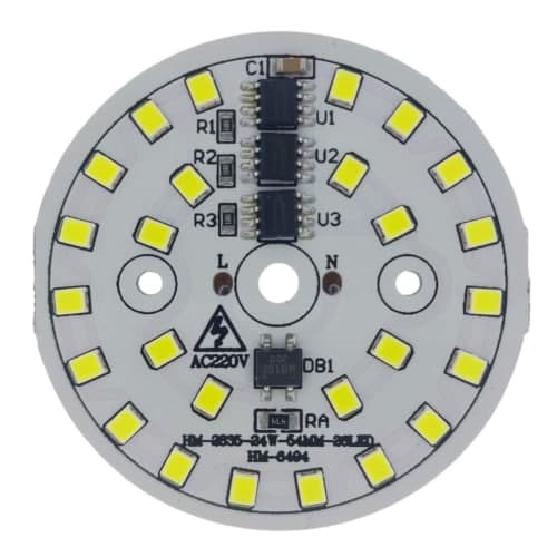 پنل گرد LED-24W ورودی 220v-جدید