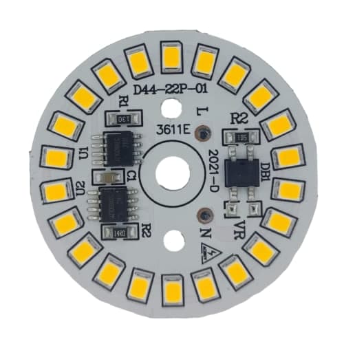 پنل گرد LED-15W-ورودی 220v-افتابی