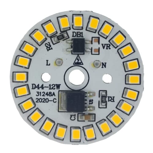 پنل گرد LED-12W-ورودی 220v-افتابی